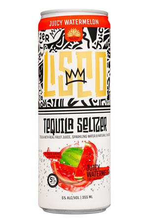 Lisco Spirits: Lisco-355ml-2021-TequilaSeltzer-JuicyWatermelon