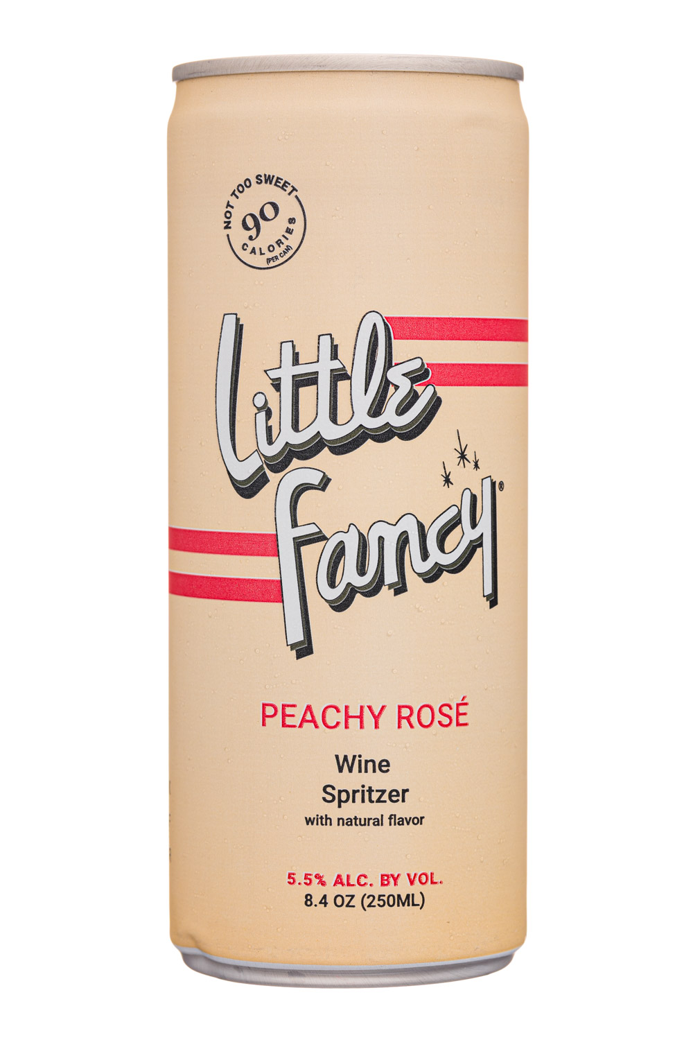 Little Fancy: LittleFancy-8oz-WineSpritzer-PeachyRose