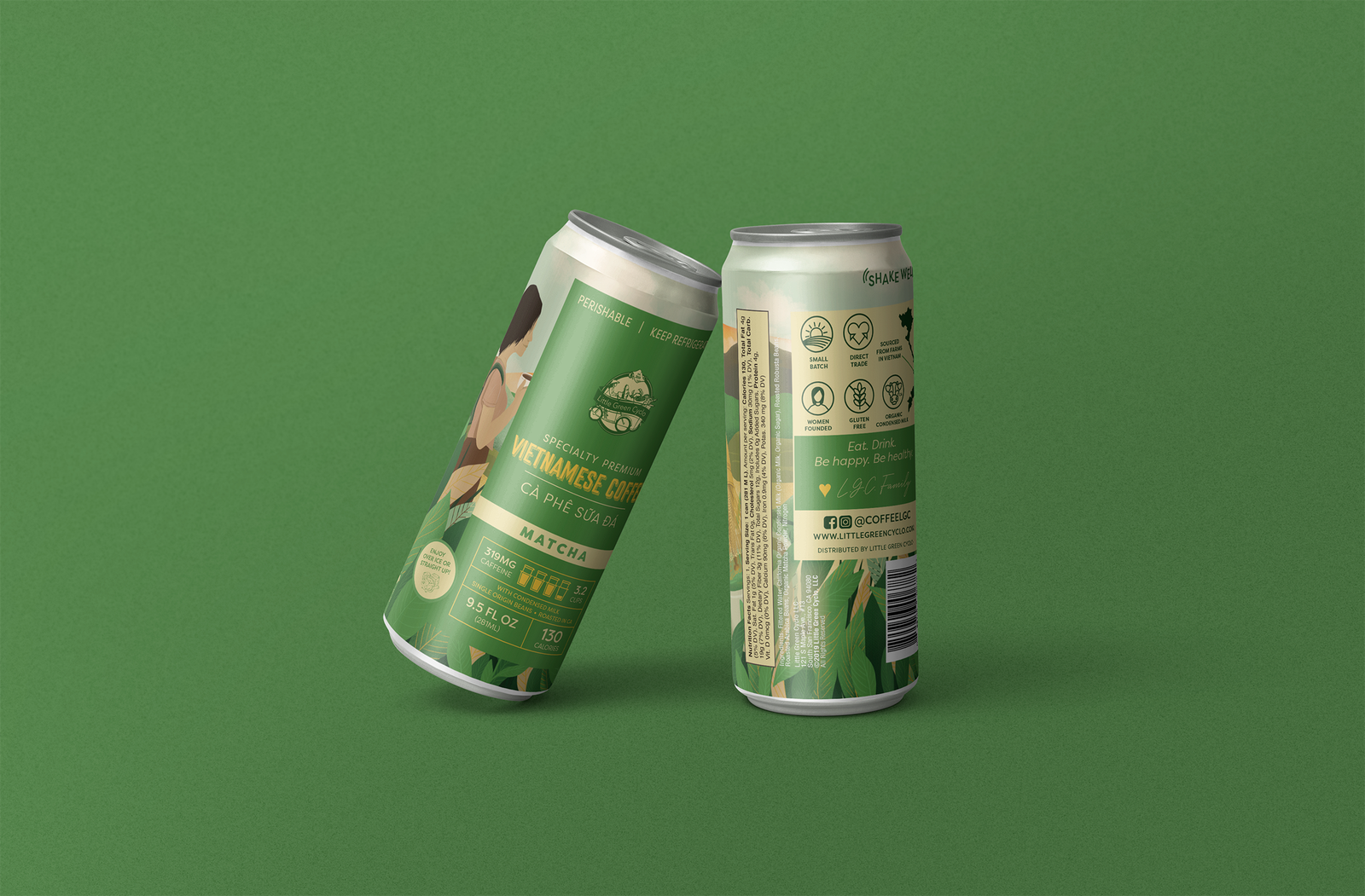Little Green Cyclo: Photo of Matcha Vietnamese Coffee - Little Green Cyclo (uploaded by company)