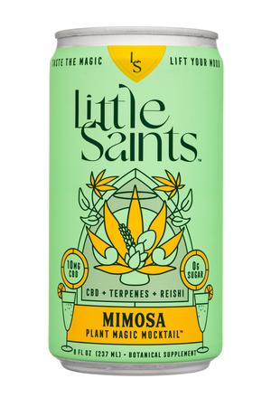 Little Saints: LittleSaints-8oz-2022-Mocktail-Mimosa-Front