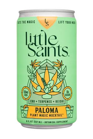Little Saints: LittleSaints-8oz-2022-Mocktail-Paloma-Front