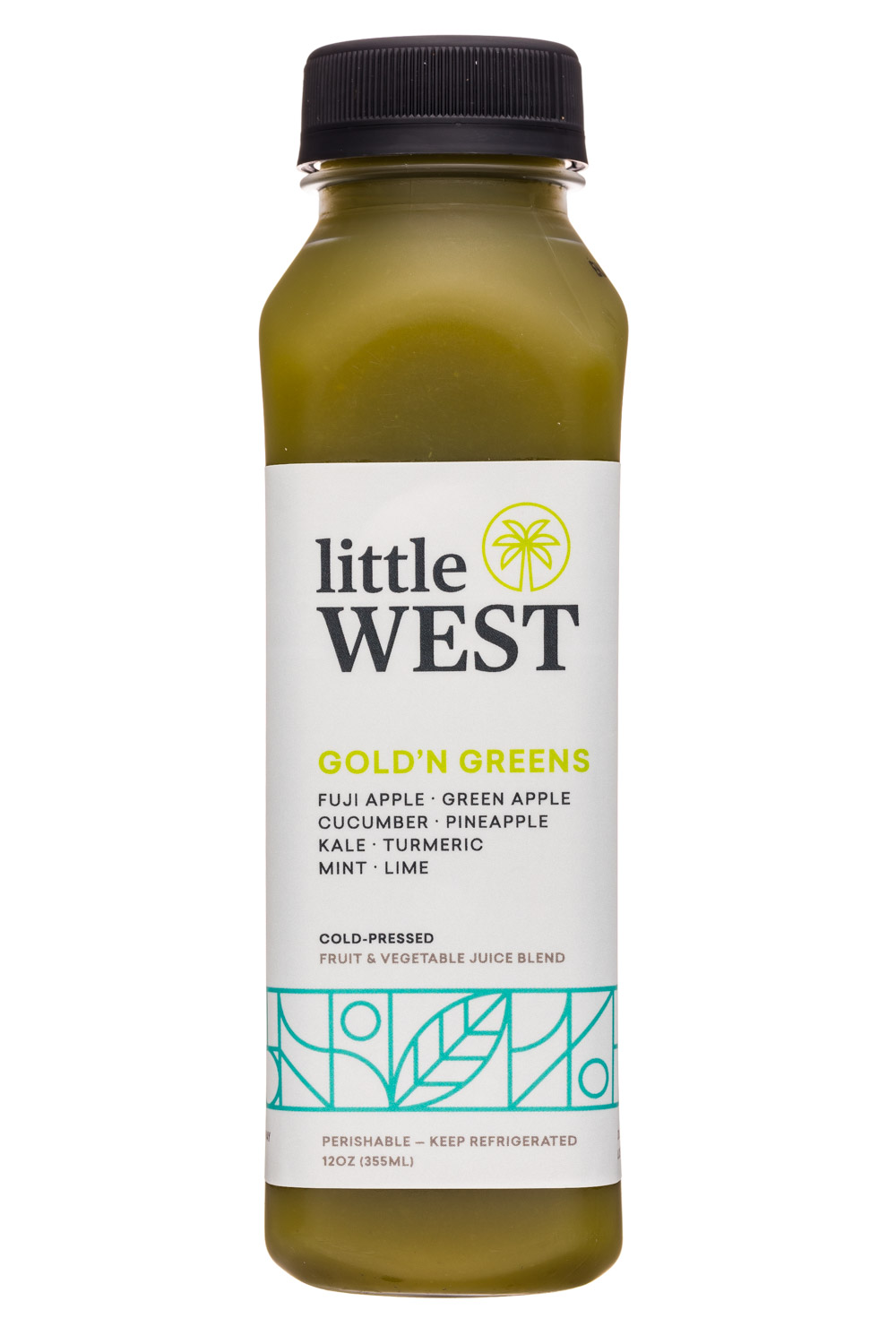 Little West: LittleWest-12oz-ColdPressed-GoldNGreens-Front