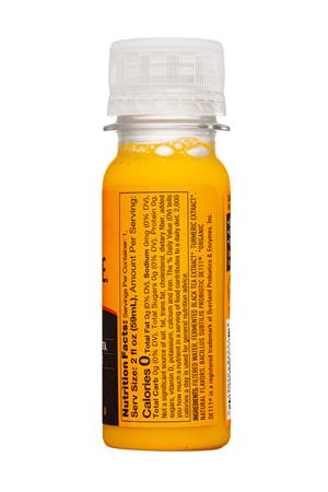 Live Soda with Probiotics: Live-2oz-2021-TeaShots-MangoTurmeric-Facts