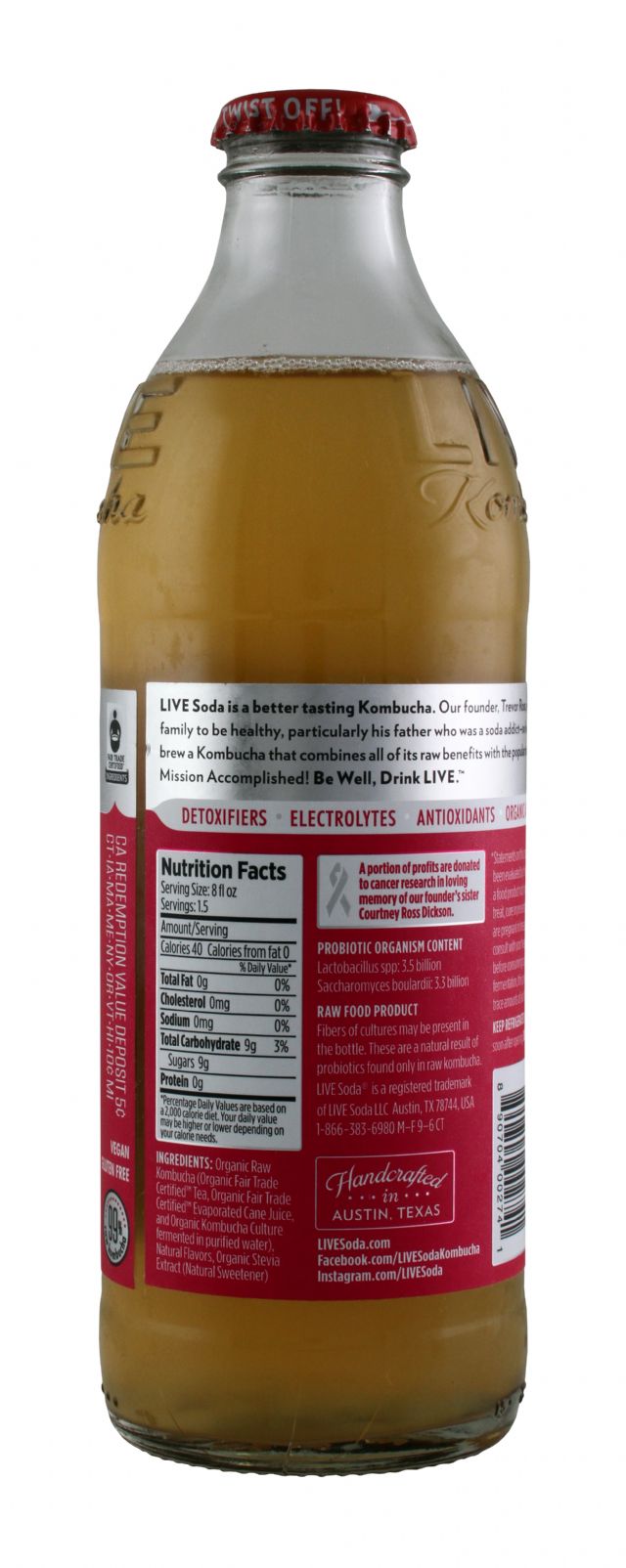 LIVE Kombucha: Live RefreRub Facts