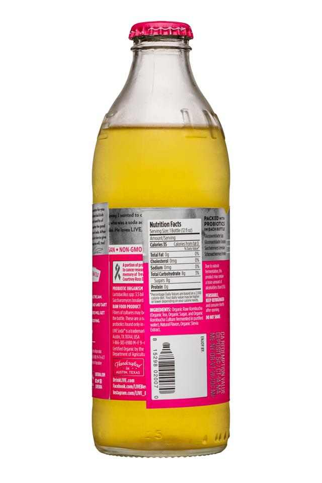LIVE Kombucha: Live-RawSoda-12oz-Kombucha-Raspberry-Facts