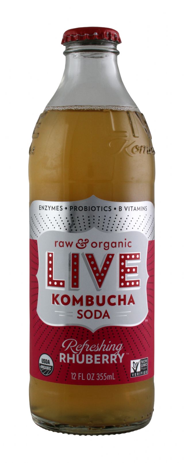 LIVE Kombucha: Live RefreRub Front