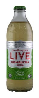 LIVE Kombucha: Live LivingLimon Front