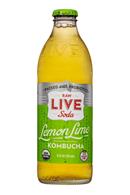 LIVE Kombucha: Live-RawSoda-12oz-Kombucha-LemonLime-Front