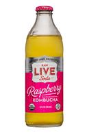 LIVE Kombucha: Live-RawSoda-12oz-Kombucha-Raspberry-Front