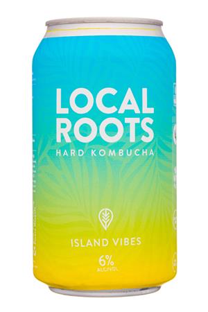 Local Roots Kombucha: LocalRoots-12oz-2020-HardBuch-IslandVibes
