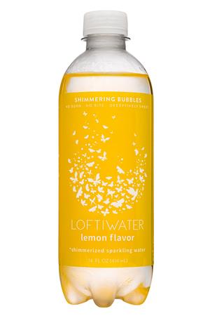 Loftiwater: Loftiwater-14oz-2022-Lemon-Front