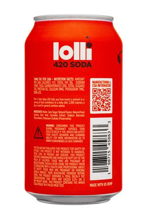 Lolli Soda: Lolli-12oz-2025-10mgTHC-CherryCola-Facts