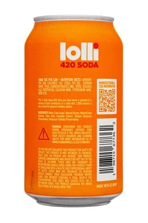 Lolli Soda: Lolli-12oz-2025-10mgTHC-OrangeSoda-Facts