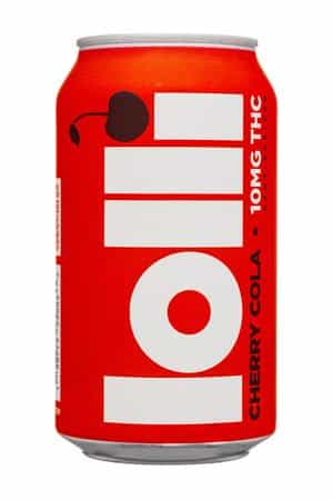 Lolli Soda: Lolli-12oz-2025-10mgTHC-CherryCola-Front