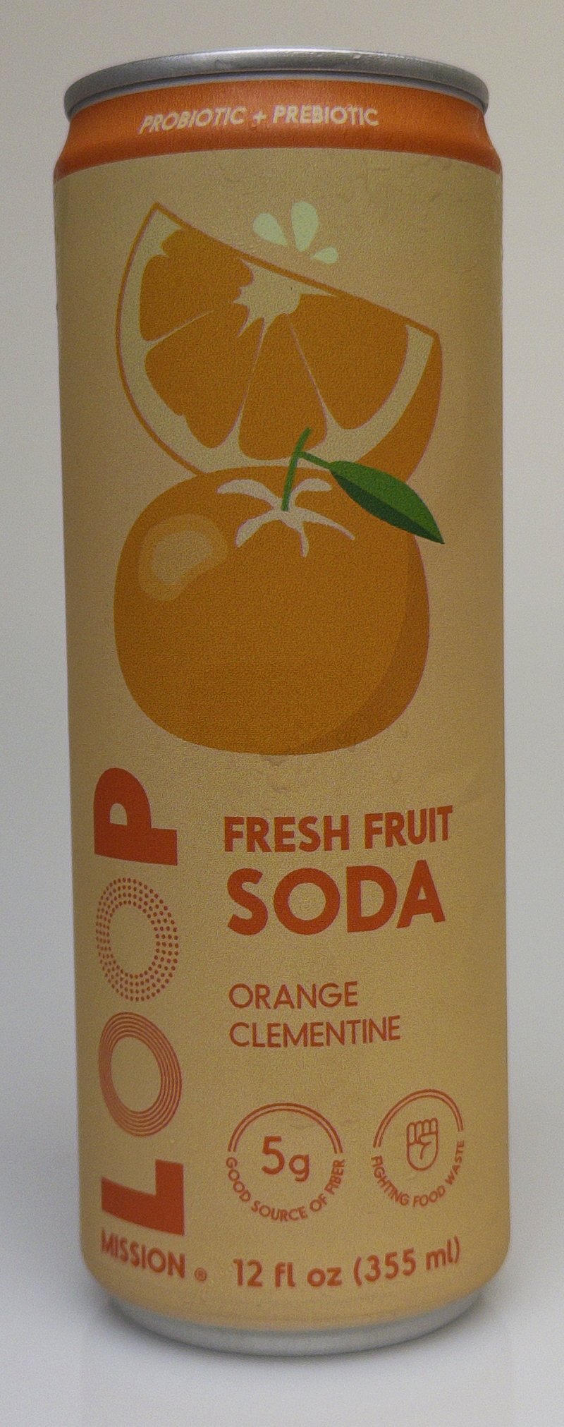 Fresh Fruit Soda Orange Clementine