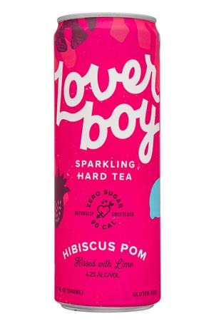 Loverboy: Loverboy-12oz-2020-SparklingHardTea-HibiscusPom