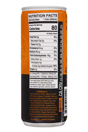 Lucky Jack Cold Brew Coffee: LuckyJack-8oz-2021-NitroOatLatte-Mocha-Facts
