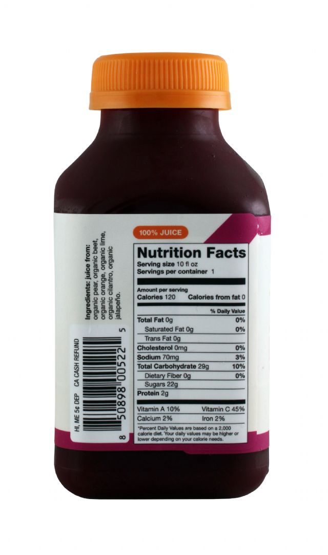 Lumi Juice: Lumi UpbeetPear Facts