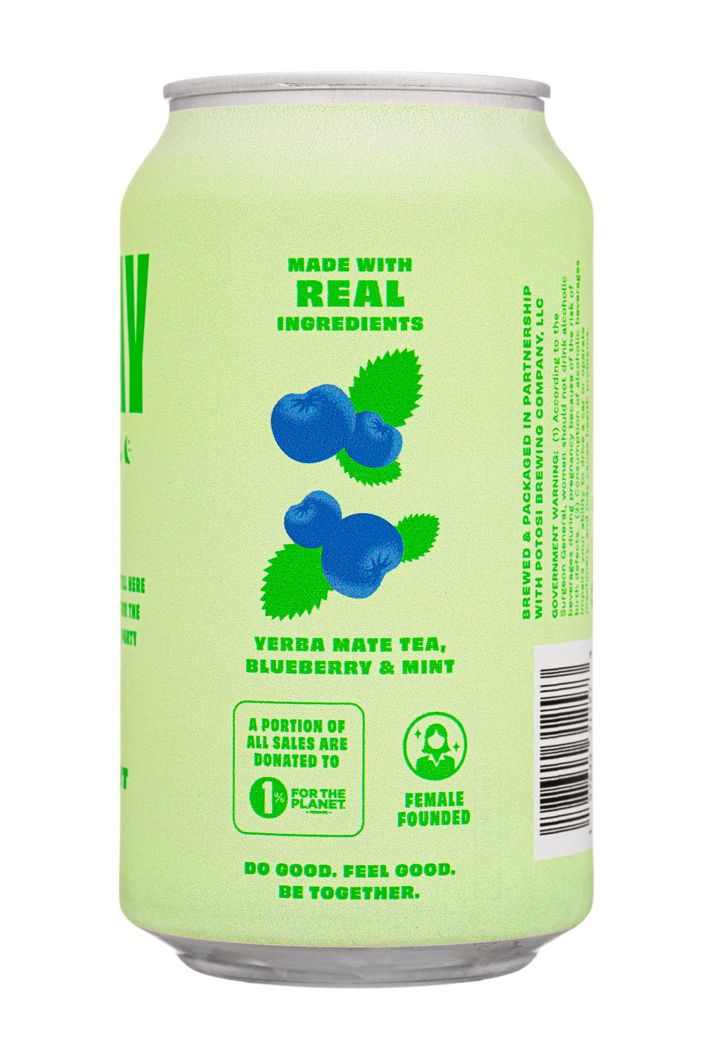 LUNA BAY BOOCH: LunaBay-12oz-2023-TeaMocktail-BluebMintMojito-Facts