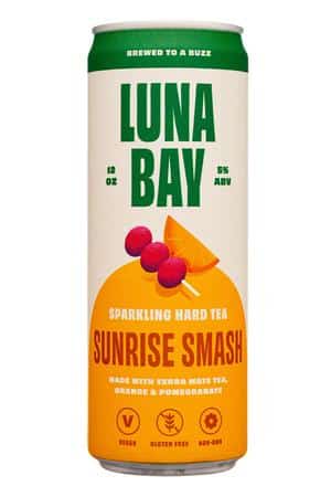 LUNA BAY BOOCH: LunaBay-12oz-2023-HardTea-SunriseSmash
