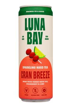 LUNA BAY BOOCH: LunaBay-12oz-2023-HardTea-CranBreeze