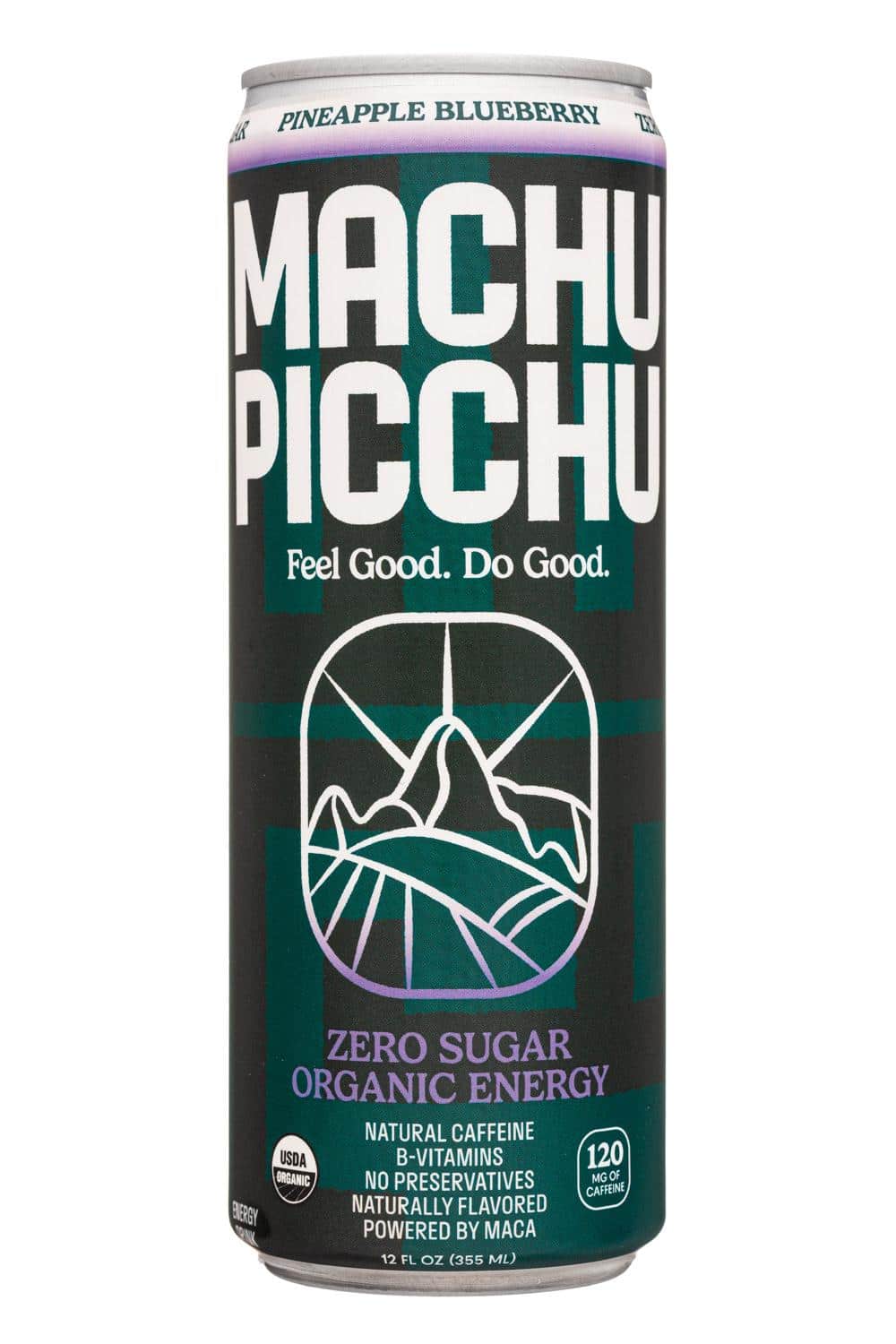 Pineapple Blueberry - Zero Sugar Organic Energy Drink