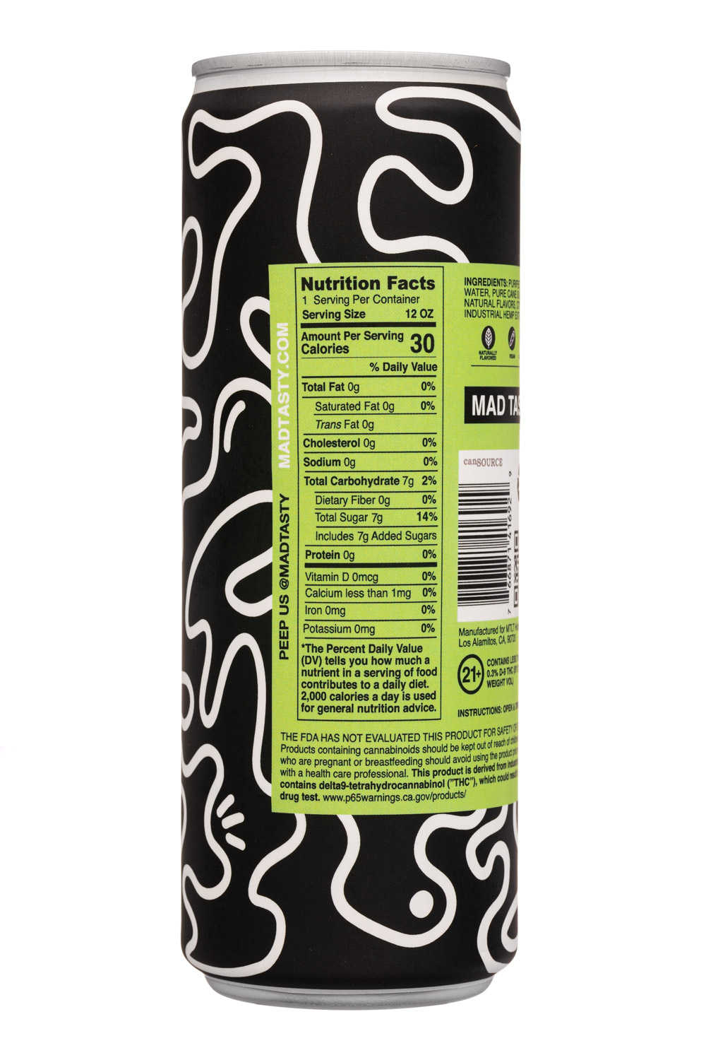 Mad Tasty: MadTasty-12oz-2024-YuzuCitrus-Facts
