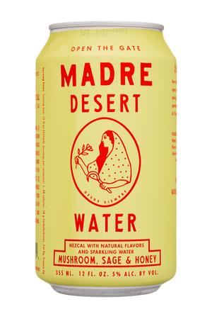 Madre Mezcal: Madre-12oz-2022-DesertWater-MushroomSageHoney