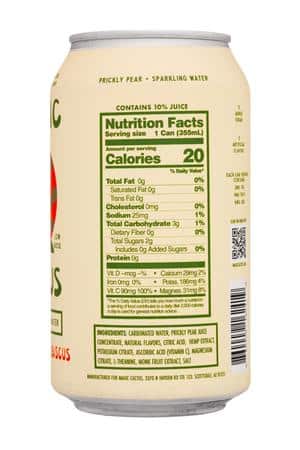 Magic Cactus: MagicCactus-12oz-2023-CactusWater-WaterHibiscus-Facts