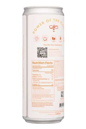 Maison Bloom: MaisonBloom-12oz-2023-Seltzer-PeachHoneysuckle-Facts