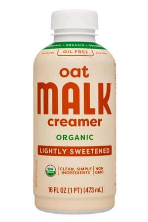 MALK Organics: Malk-16oz-2024-Creamer-Oat-LightSweet-Front