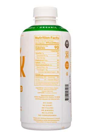 MALK Organics: Malk-28oz-2025-Cashew-Unsweet-Facts