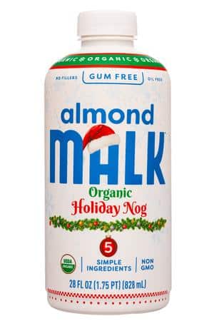 MALK Organics: MALK-28oz-2024-Almond-HolidayNog-Front