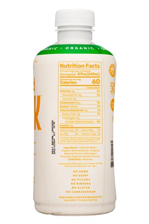 MALK Organics: MALK-28oz-2022-Almond-GumFree-Vanilla-Facts