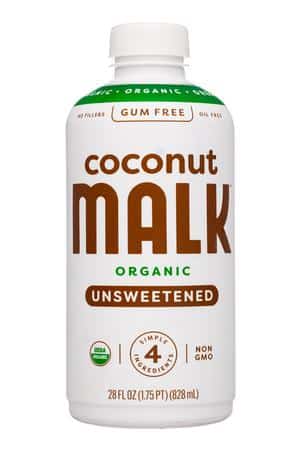 MALK Organics: Malk-28oz-2025-Coconut-Unsweet-Front