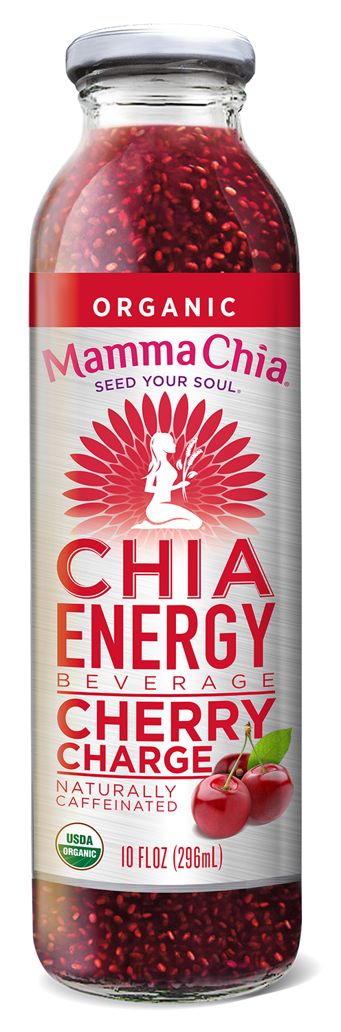 Mamma Chia Clean Energy Beverage: Cherry-Charge