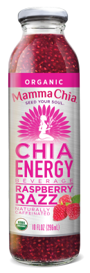 Mamma Chia Clean Energy Beverage: Raspberry-Razz