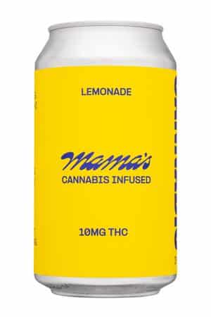Mamma's Cannabis Infused: MamaMunchies-12oz-2023-THCLemonade-Front