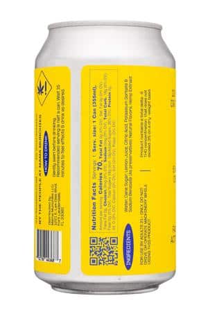 Mamma's Cannabis Infused: MamaMunchies-12oz-2023-THCLemonade-Facts