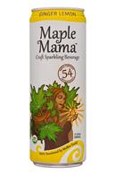 MapleMama: MapleMama-12oz-2020-SparklngBev-GingerLemon-Front