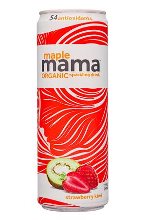 MapleMama: MapleMama-12oz-2020-Sparkling-StrawbKiwi-Front