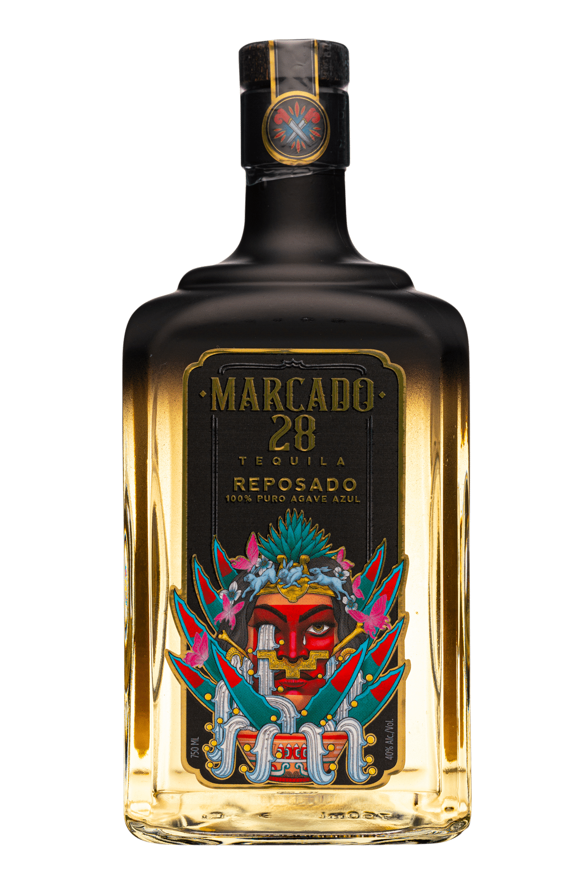 Marcado 28: Marcado-2025-750ml-Tequila-Reposado