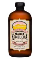 Marin Kombucha: Marin-16oz-Kombucha-GingerLemongrass-Front