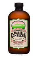 Marin Kombucha: Marin-16oz-Kombucha-AppleJuniper-Front
