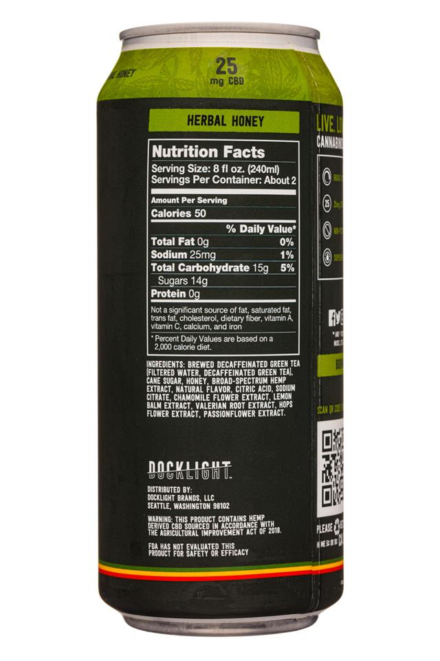 Marley: Marley-16-MellowMood-CBDTea-HerbalHoney-Facts