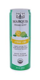 Marquis Sparkling Yerba Mate: Marquis CitrusLime Front