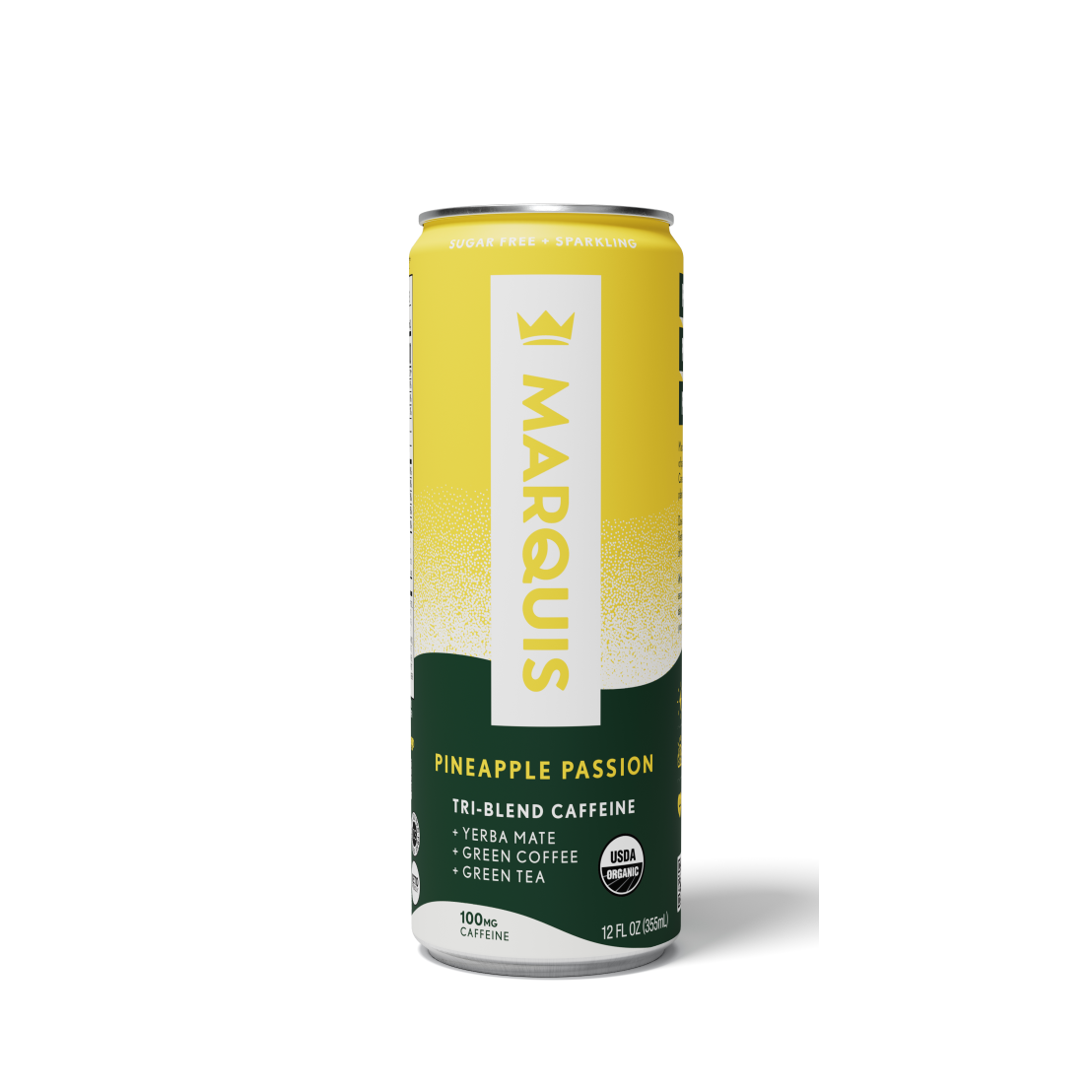 Marquis Sparkling Yerba Mate: Photo of Pineapple Passion - Marquis Sparkling Yerba Mate (uploaded by company)