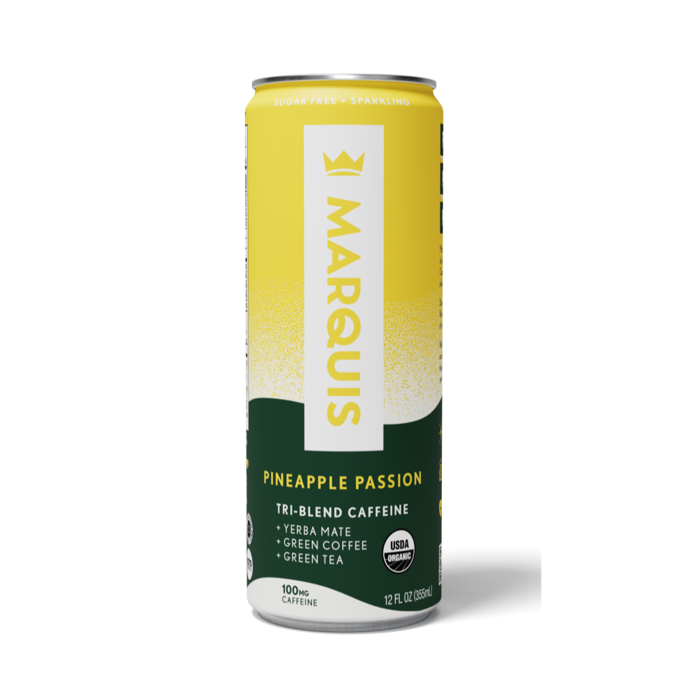 Marquis Sparkling Yerba Mate: Photo of Pineapple Passion - Marquis Sparkling Yerba Mate (uploaded by company)
