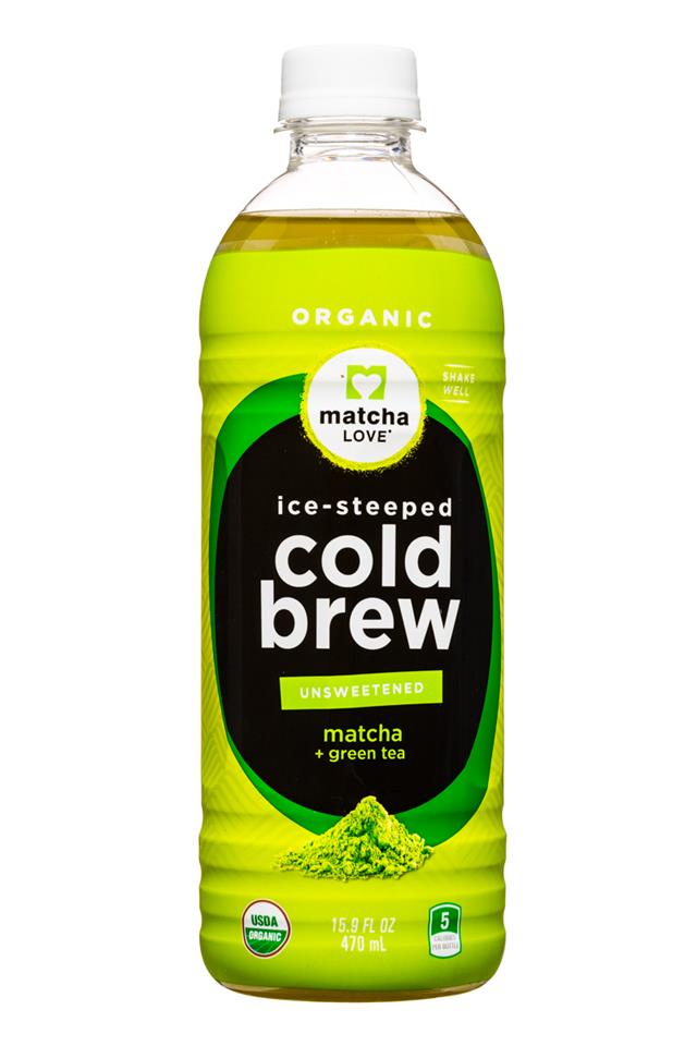 Matcha LOVE: MatchaLove-ColdBrew-16oz-Unsweet-Matcha-Front