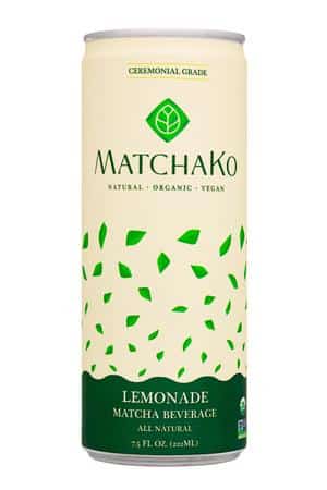 MatchaKo: Matchako-7oz-2023-MatchaLatte-Lemonade-Front